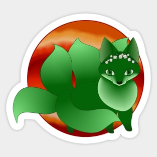 May Kitsune Sticker